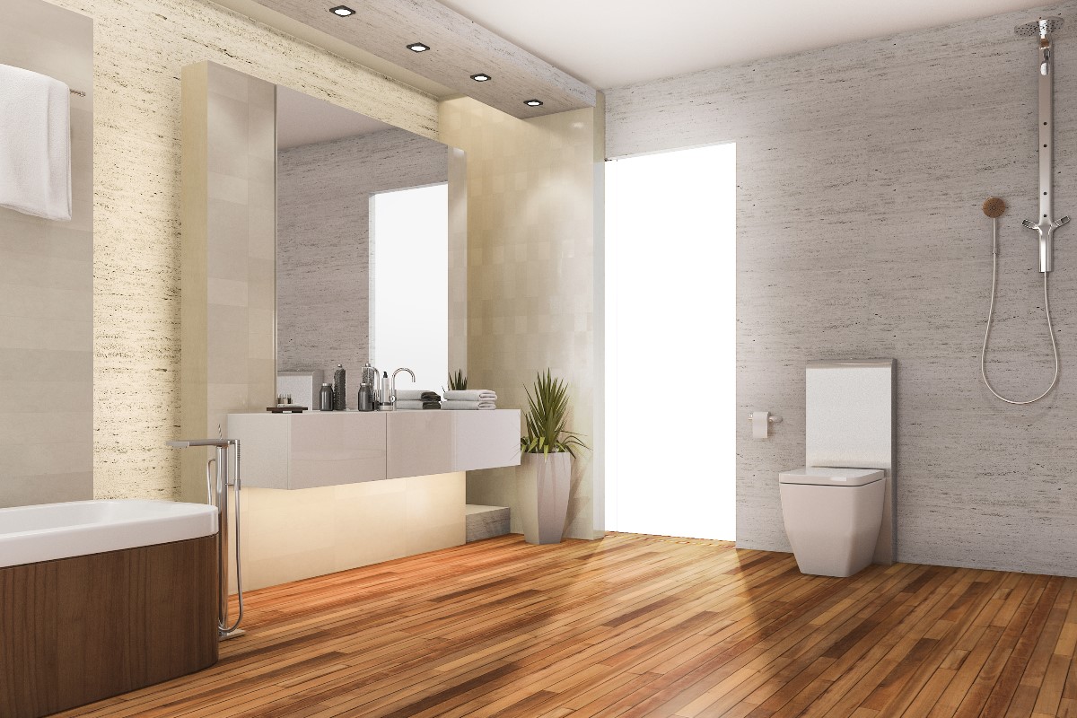 Top 3 modern bathroom lamps for minimalist bathroom