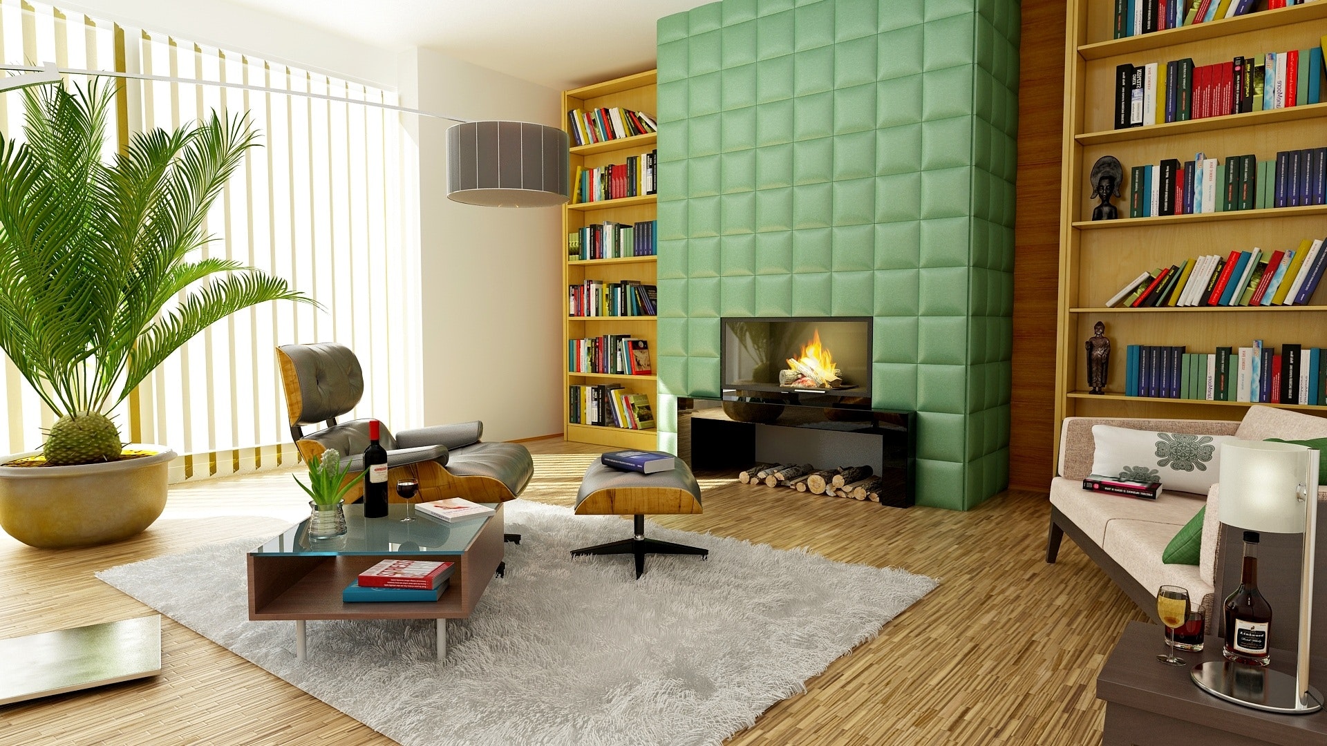 Large living room – ideas for an interesting arrangement