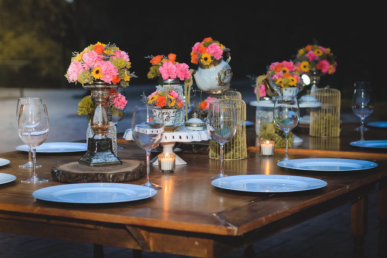 Elegant, practical and ecological table setting